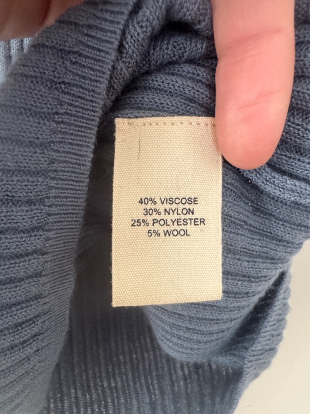 Wool Collared Tee - Picture 5 of 8